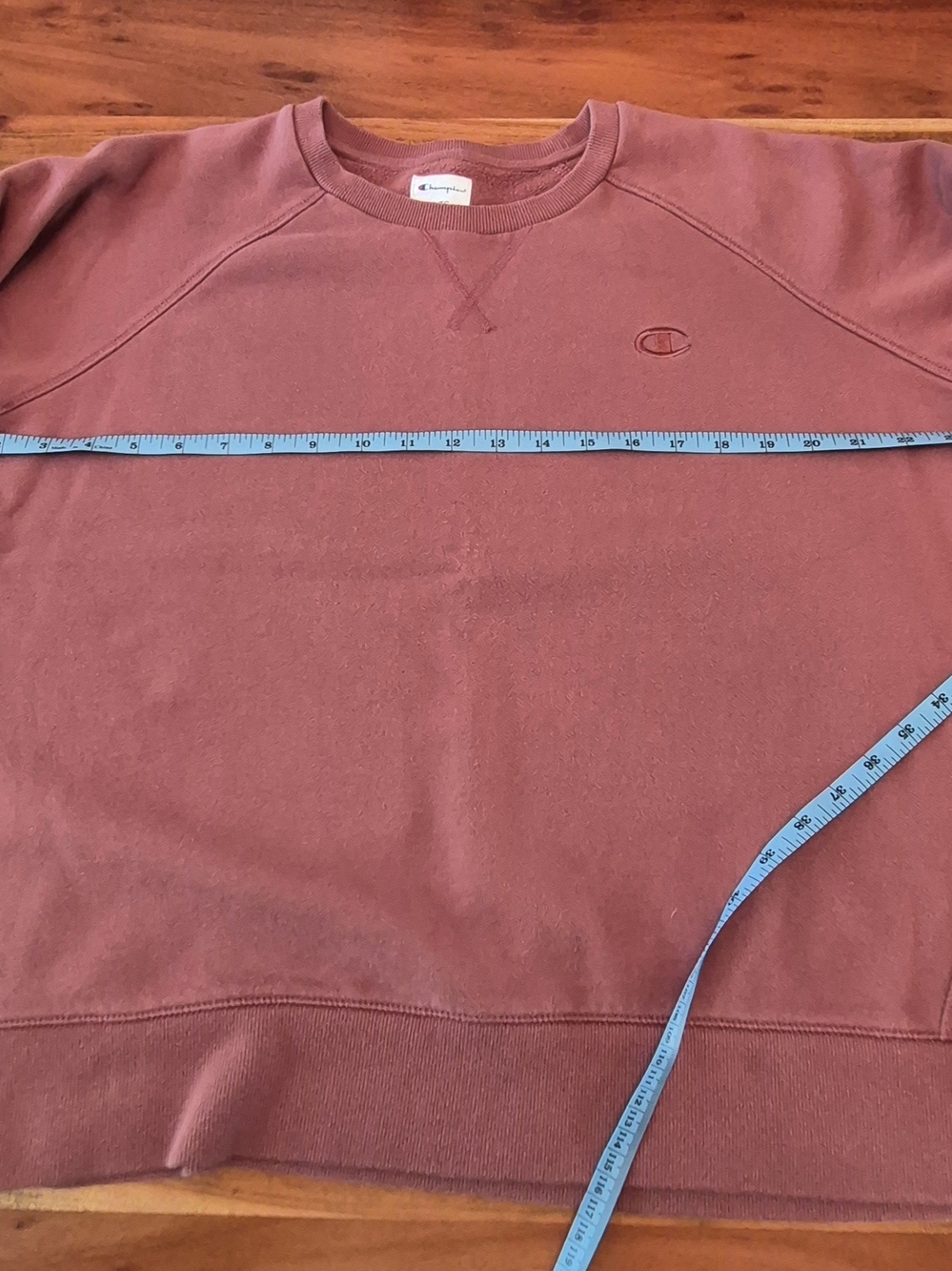 Champion Women's XL Crewneck Sweatshirt in Dusty Rose